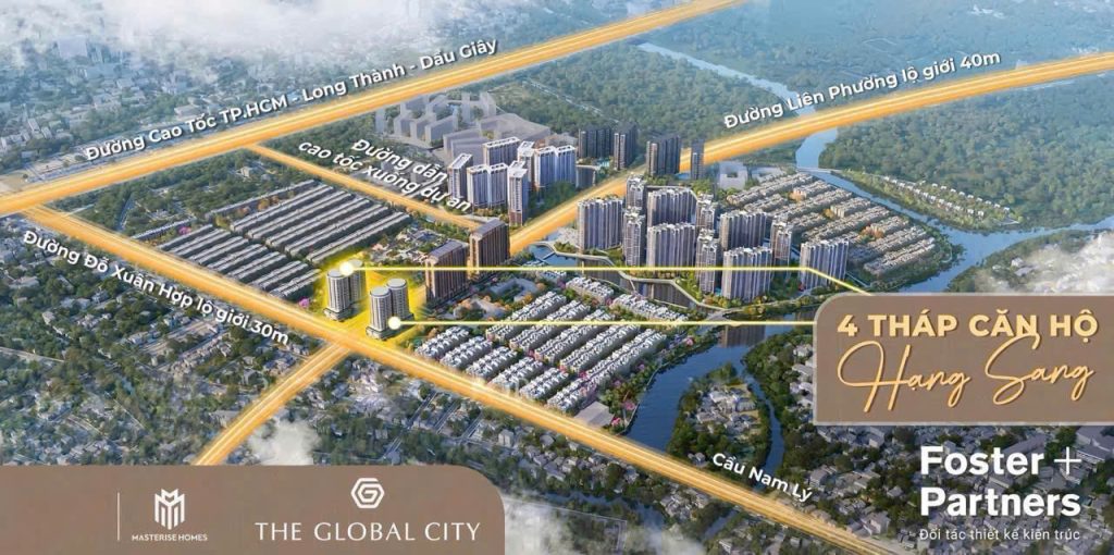 Vị Trí Căn Hộ Masteri Grand View - The Global City