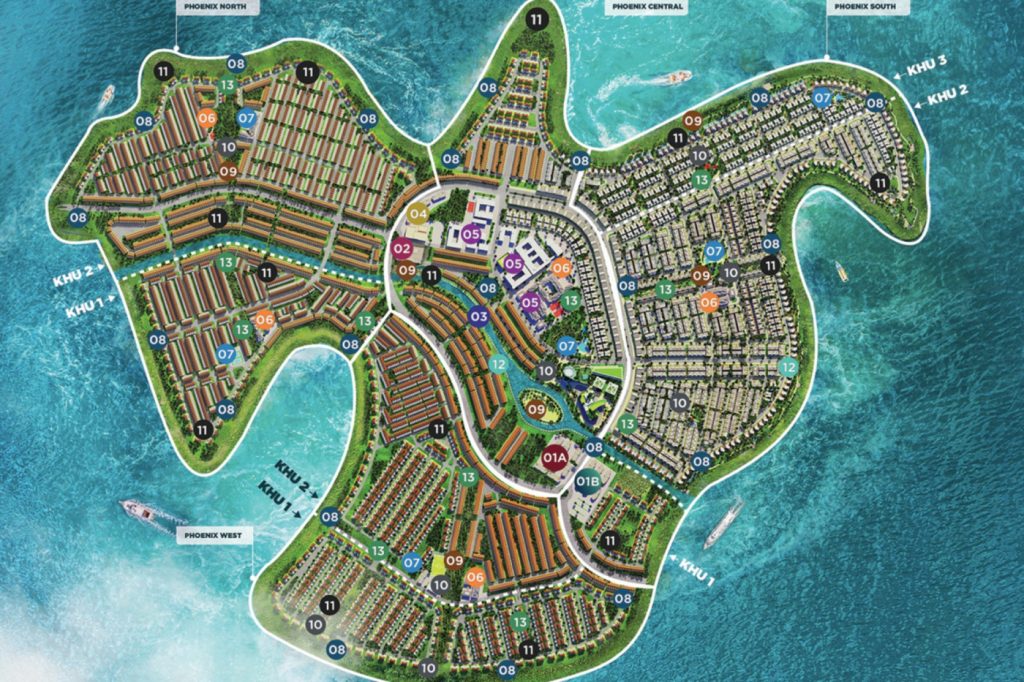 Mua Bán Cho Thuê Biệt thự Đảo Phượng Hoàng Aqua City